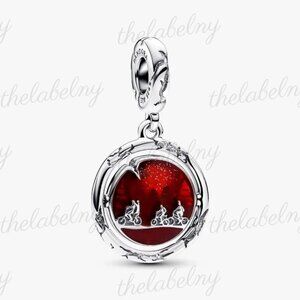 Pandora Stranger Things Glow-in-the-dark Upside Down Dangle Charm